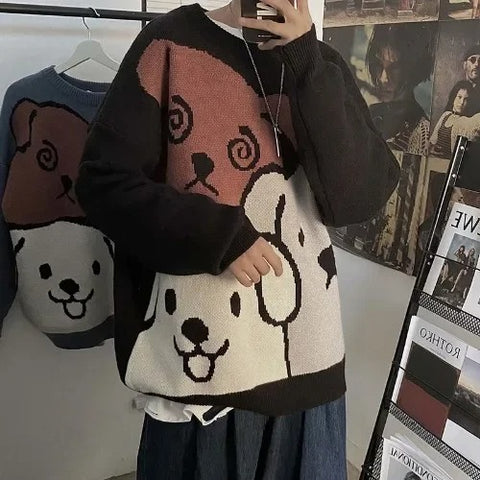 Gilbert - Cartoon Bär Pullover