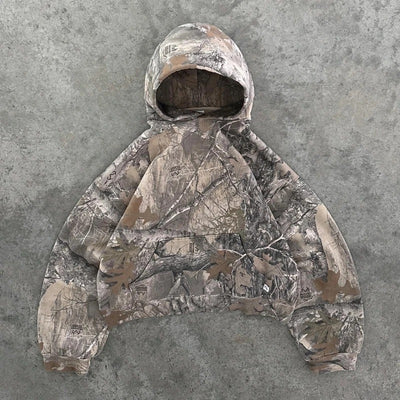 Ambrose - Sweatshirt mit Reißverschluss und Camouflage-Muster