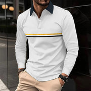 Clifton - Langärmliges Poloshirt