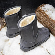 Harold - Winter Snow Velvet Stiefel