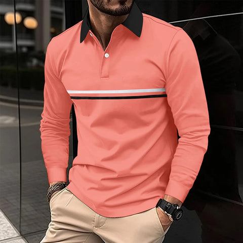 Clifton - Langärmliges Poloshirt