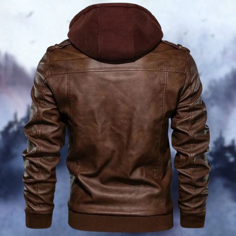 James - Herren-Kunstlederjacke