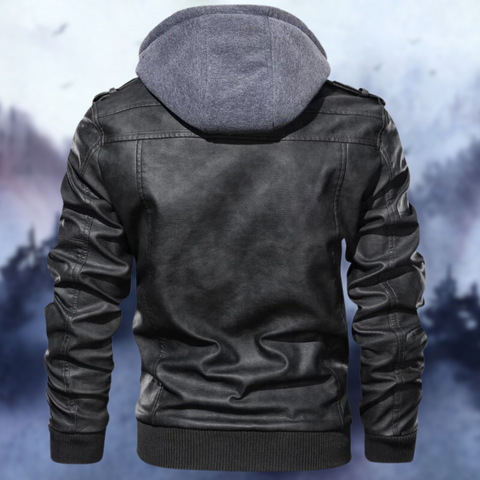 James - Herren-Kunstlederjacke