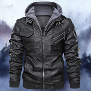 James - Herren-Kunstlederjacke