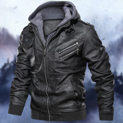 James - Herren-Kunstlederjacke